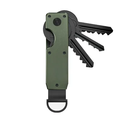Key Organizer Compact Holder Metal Key Chain Minimalist key case holder for keychain Secures 1-5 Keys Key Organizer Compact Holder Metal Key Chain Minimalist key case holder for keychain Secures 1-5 Keys