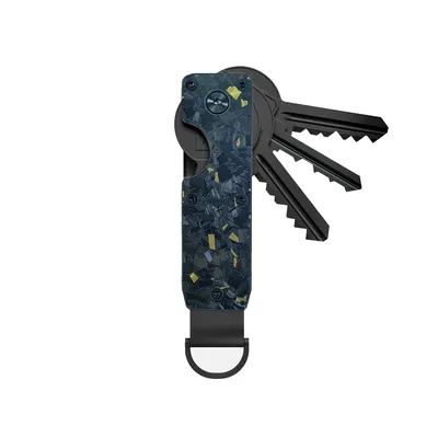 Key Organizer Compact Holder Metal Key Chain Minimalist key case holder for keychain Secures 1-5 Keys Key Organizer Compact Holder Metal Key Chain Minimalist key case holder for keychain Secures 1-5 Keys
