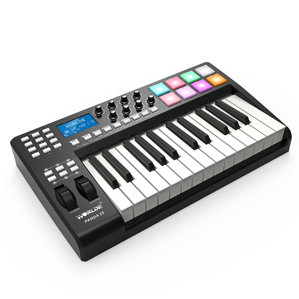 Keyboard with Drum Pad Mini Instrument Keyboard with Drum Pad Mini Instrument