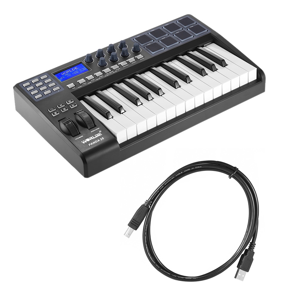 Keyboard with Drum Pad Mini Instrument Keyboard with Drum Pad Mini Instrument
