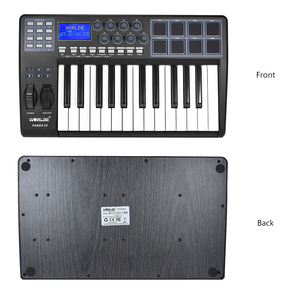 Keyboard with Drum Pad Mini Instrument Keyboard with Drum Pad Mini Instrument