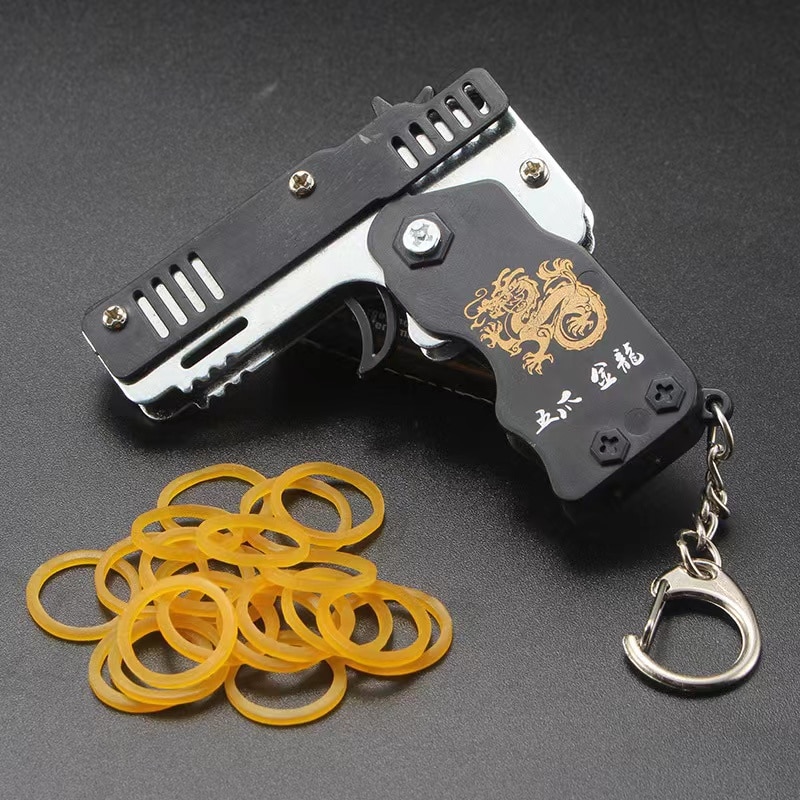 Keychain Elastic Leather Rubber Band Shooting Pistol Kid Outdoor Party Folding Gifts Boyfriend Fidget Toys Keychain Elastic Leather Rubber Band Shooting Pistol Kid Outdoor Party Folding Gifts Boyfriend Fidget Toys
