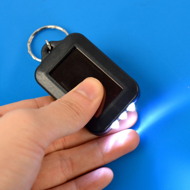 Keychain Flashlight Mini Solar Light Keychain Flashlight Mini Solar Light