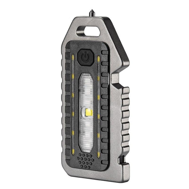 Keychain Flashlights Mini Led Light Selfdefense Whistle Multifunctional Portable Rechargeable 10W Built In Battery For Keychain Flashlights Mini Led Light Selfdefense Whistle Multifunctional Portable Rechargeable 10W Built In Battery For