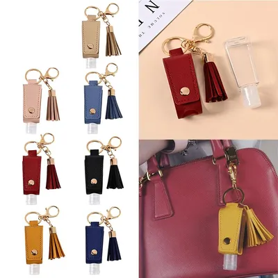 Keychain Hand Sanitizer Bottle Cover