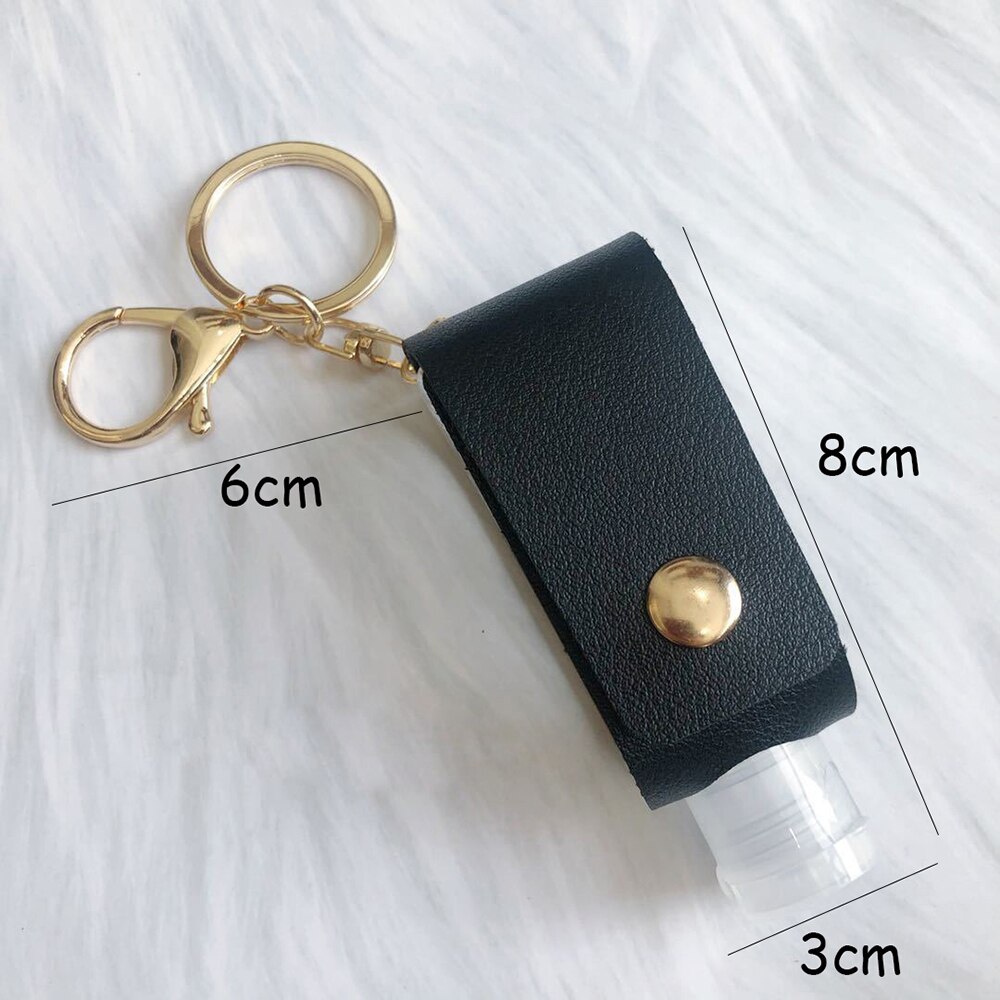 Keychain Sanitizer Empty Bottle with Holder Keychain Sanitizer Empty Bottle with Holder