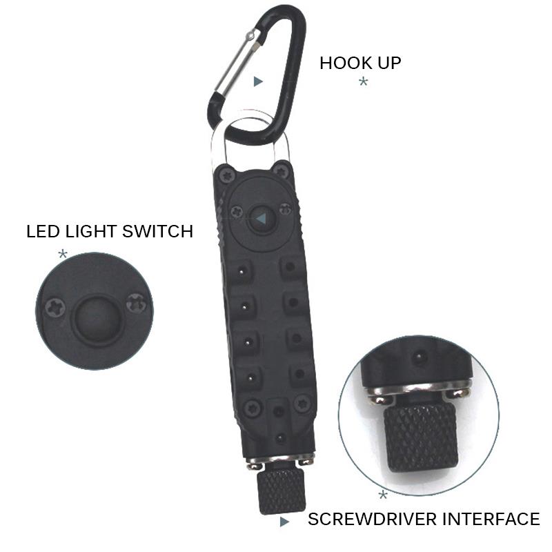 Keychain Screwdriver Pocket Tool