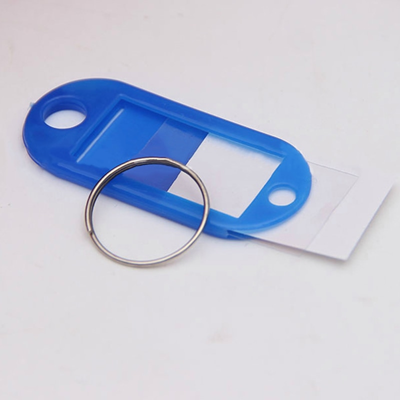 Keychain Tags ID Labels (30 Pcs)