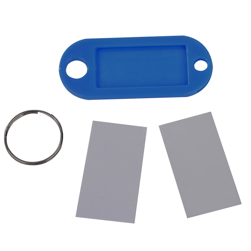 Keychain Tags ID Labels (30 Pcs)