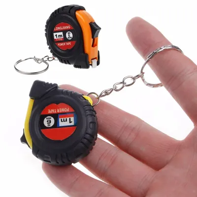 Keychain Tape Measure Portable Ruler