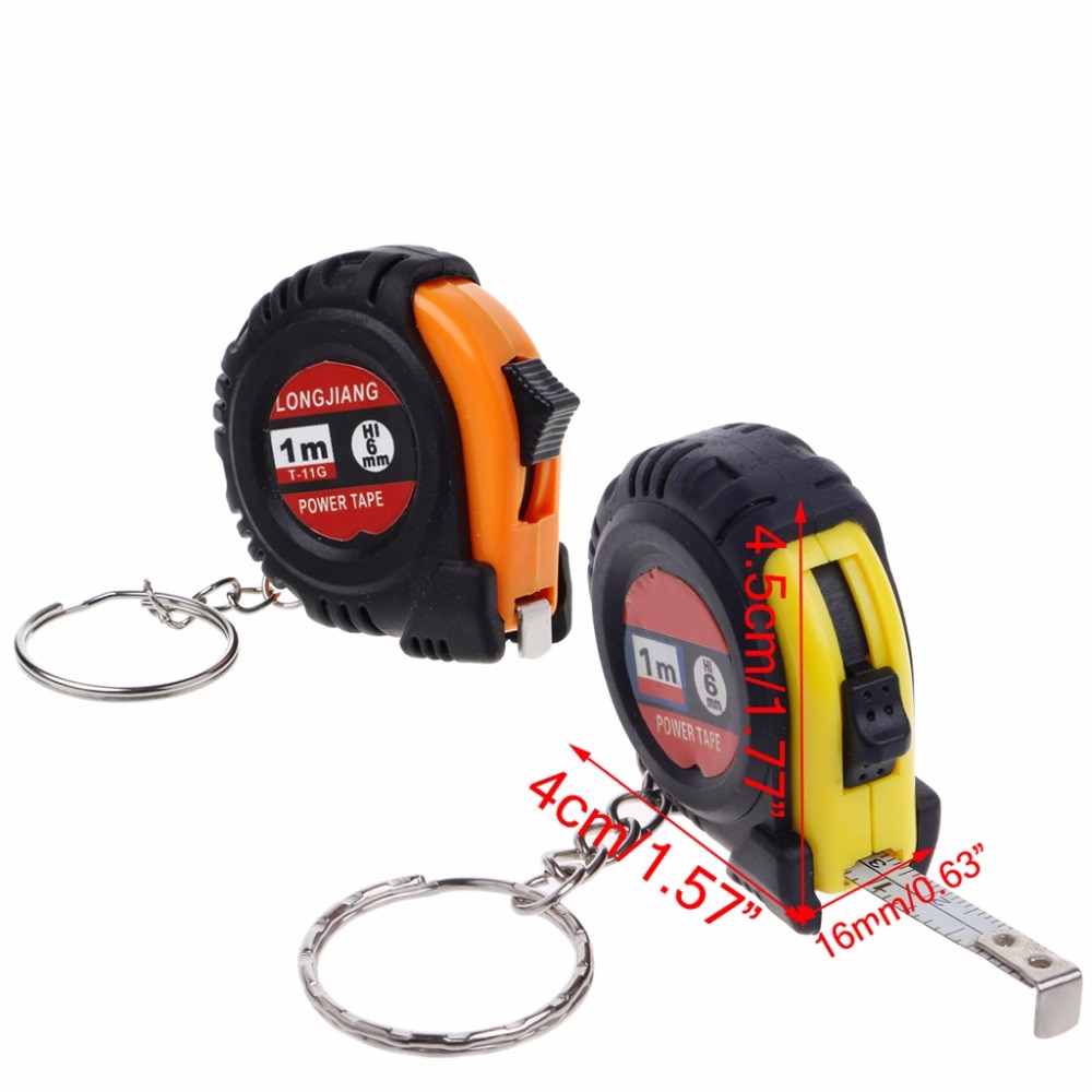 Keychain Tape Measure Portable Ruler