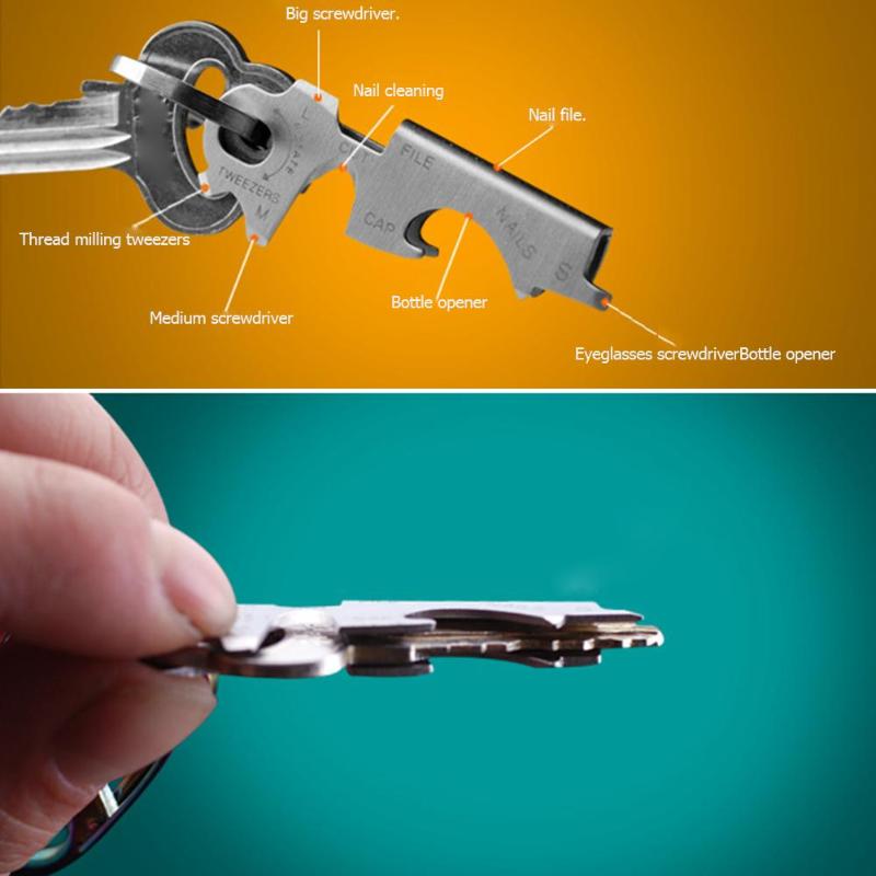 Keychain Tools EDC Stainless Multitools