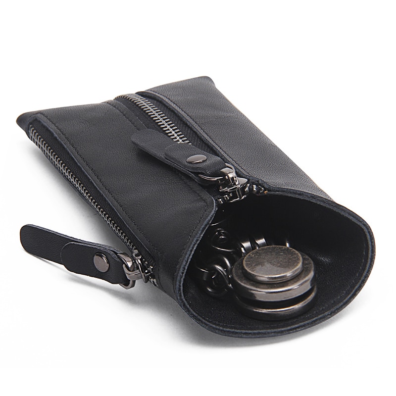 Keyholder Wallet Leather Keychain