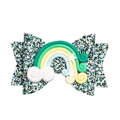 Kid Hair Bow Clip-On Hair Accessory