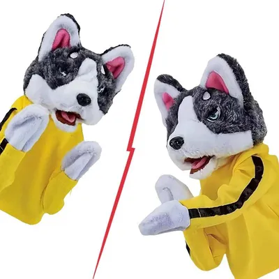 Kid Kung Fu Husky Gloves Toy Fighting Dog Boxing Hand Puppet Hand Finger Plush Doll Interactive Battle 1 2 Playeres Kid Kung Fu Husky Gloves Toy Fighting Dog Boxing Hand Puppet Hand Finger Plush Doll Interactive Battle 1 2 Playeres