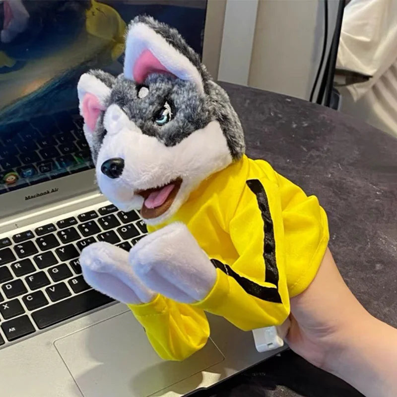 Kid Kung Fu Husky Gloves Toy Fighting Dog Boxing Hand Puppet Hand Finger Plush Doll Interactive Battle 1 2 Playeres Kid Kung Fu Husky Gloves Toy Fighting Dog Boxing Hand Puppet Hand Finger Plush Doll Interactive Battle 1 2 Playeres