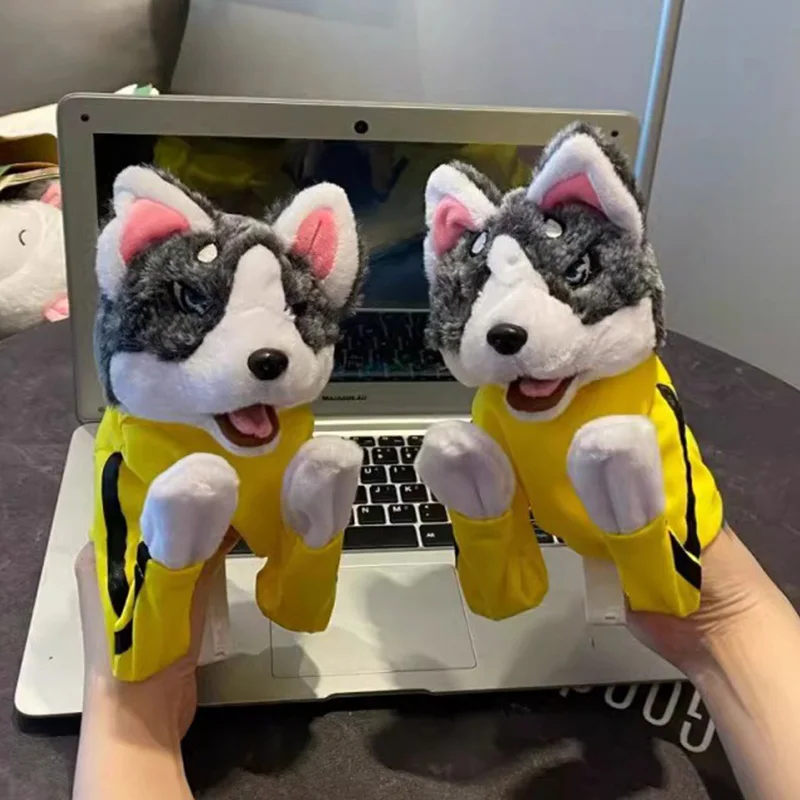 Kid Kung Fu Husky Gloves Toy Fighting Dog Boxing Hand Puppet Hand Finger Plush Doll Interactive Battle 1 2 Playeres Kid Kung Fu Husky Gloves Toy Fighting Dog Boxing Hand Puppet Hand Finger Plush Doll Interactive Battle 1 2 Playeres