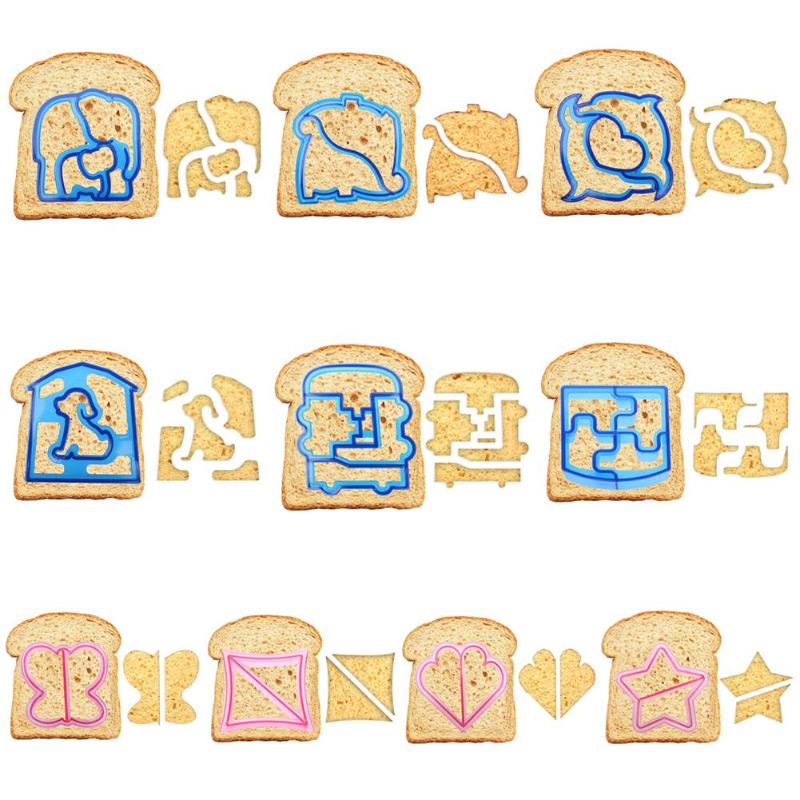 Kid's Animal Characters Fun Sandwich Cutter