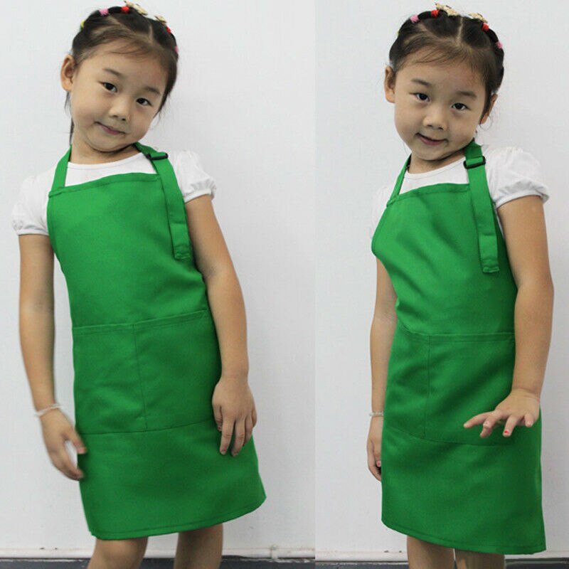 Kid's Baking Apron with Front Pockets Kid's Baking Apron with Front Pockets