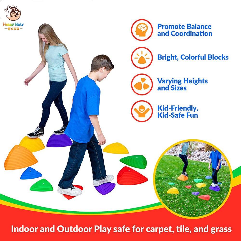 Kids Balance Stepping Stones (11pcs) Kids Balance Stepping Stones (11pcs)