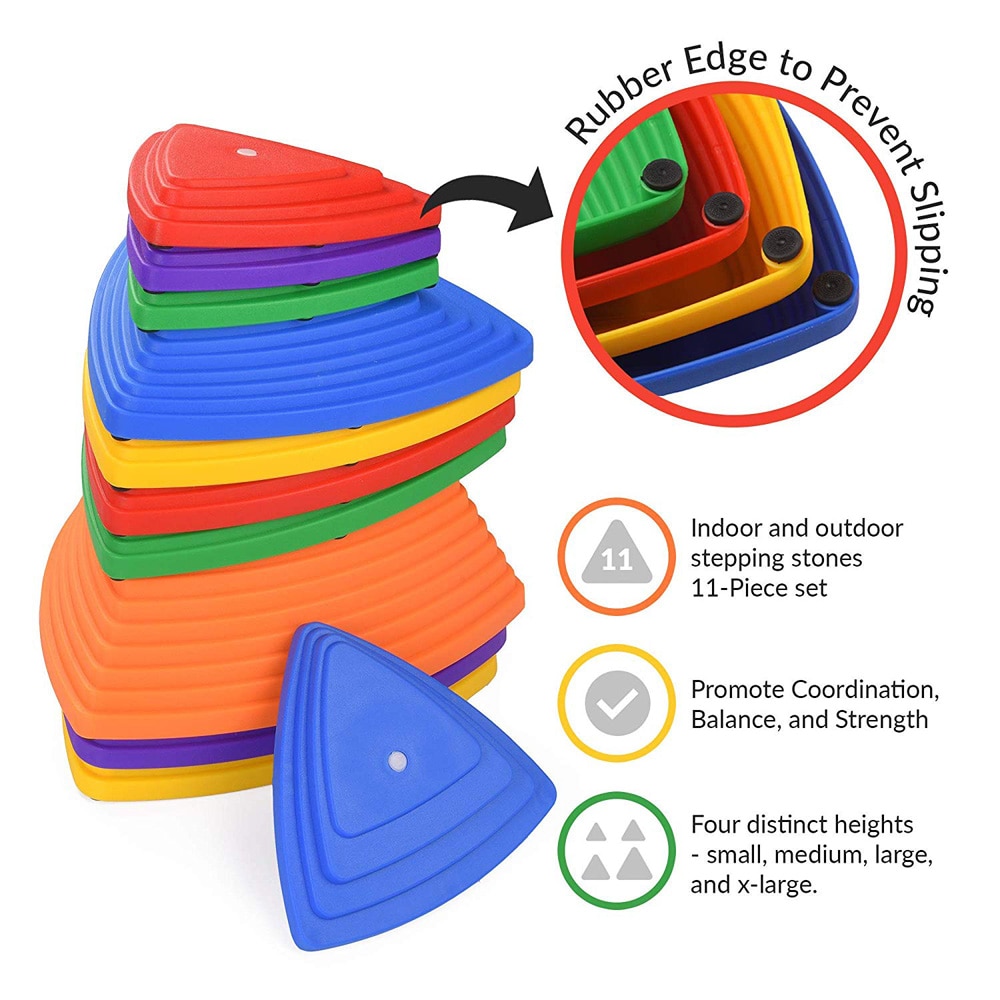 Kids Balance Stepping Stones (11pcs) Kids Balance Stepping Stones (11pcs)