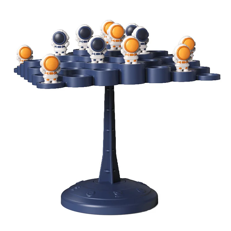Kids Balance Tree Board Game Astronauts Frog Balance Board Tabletop Party Funny Parent-Child Interactive Game Building