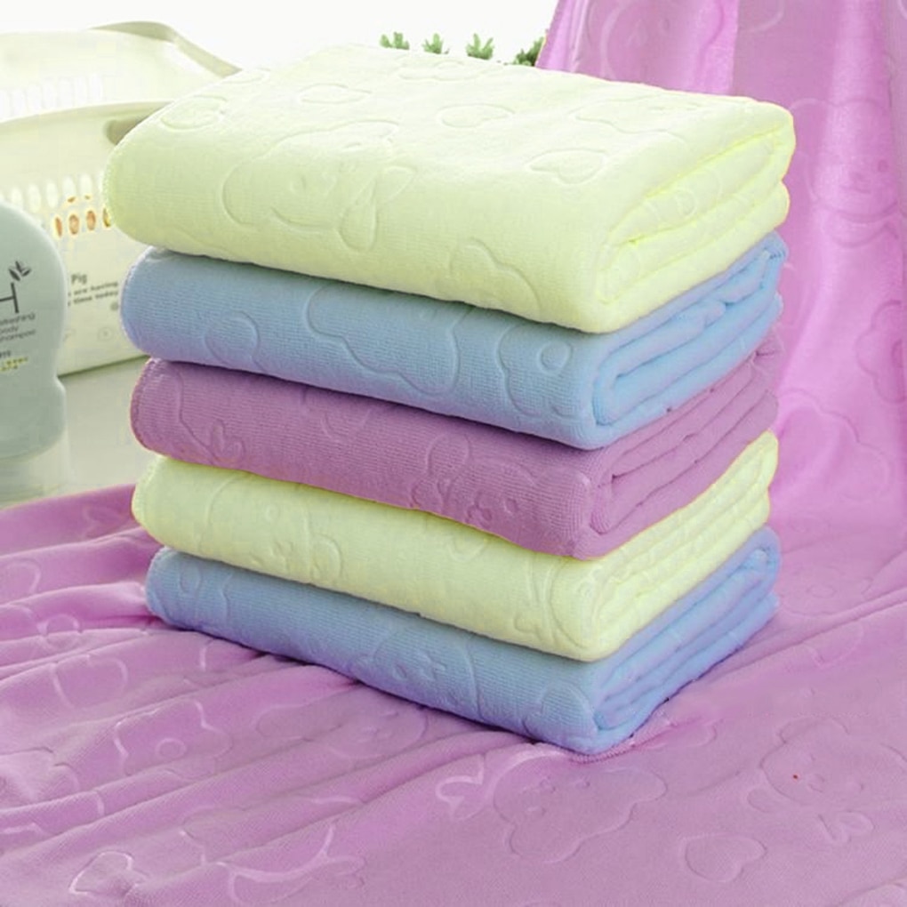 Kids Bath Towel Microfiber Fabric Kids Bath Towel Microfiber Fabric