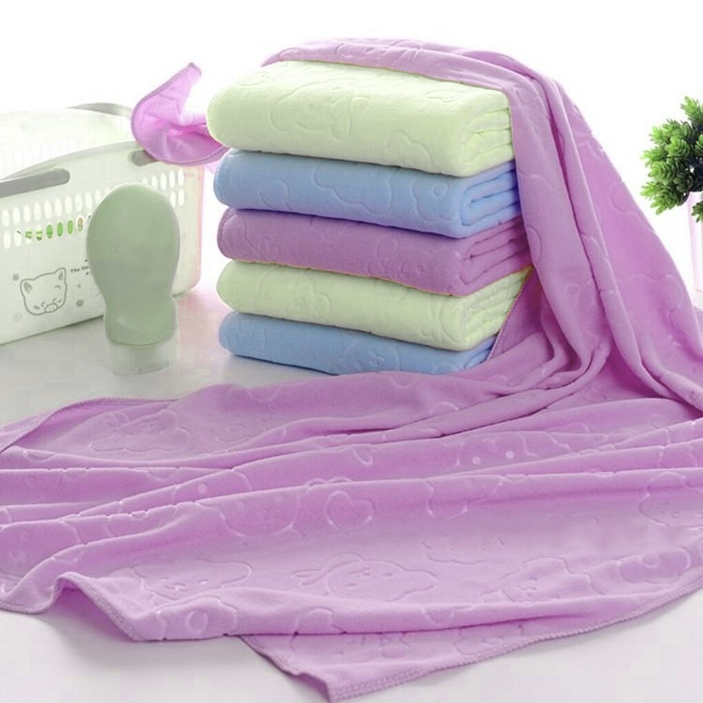 Kids Bath Towel Microfiber Fabric Kids Bath Towel Microfiber Fabric