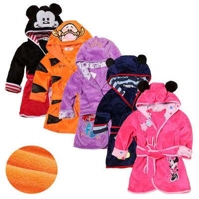 Kids Bathrobe Animal Hooded Towel Kids Bathrobe Animal Hooded Towel