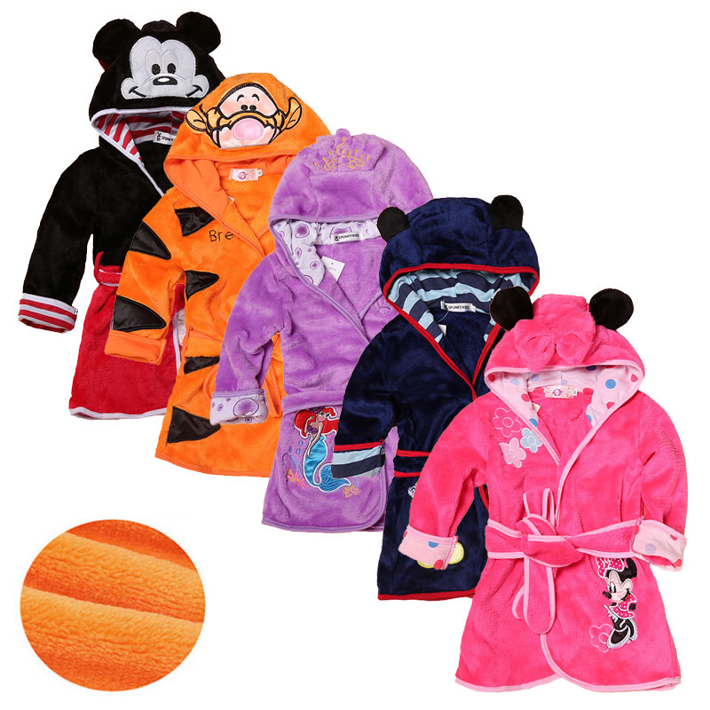 Kids Bathrobe Animal Hooded Towel Kids Bathrobe Animal Hooded Towel