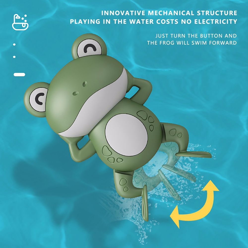 Kids Bathtime Wind Up Frog Toy Kids Bathtime Wind Up Frog Toy