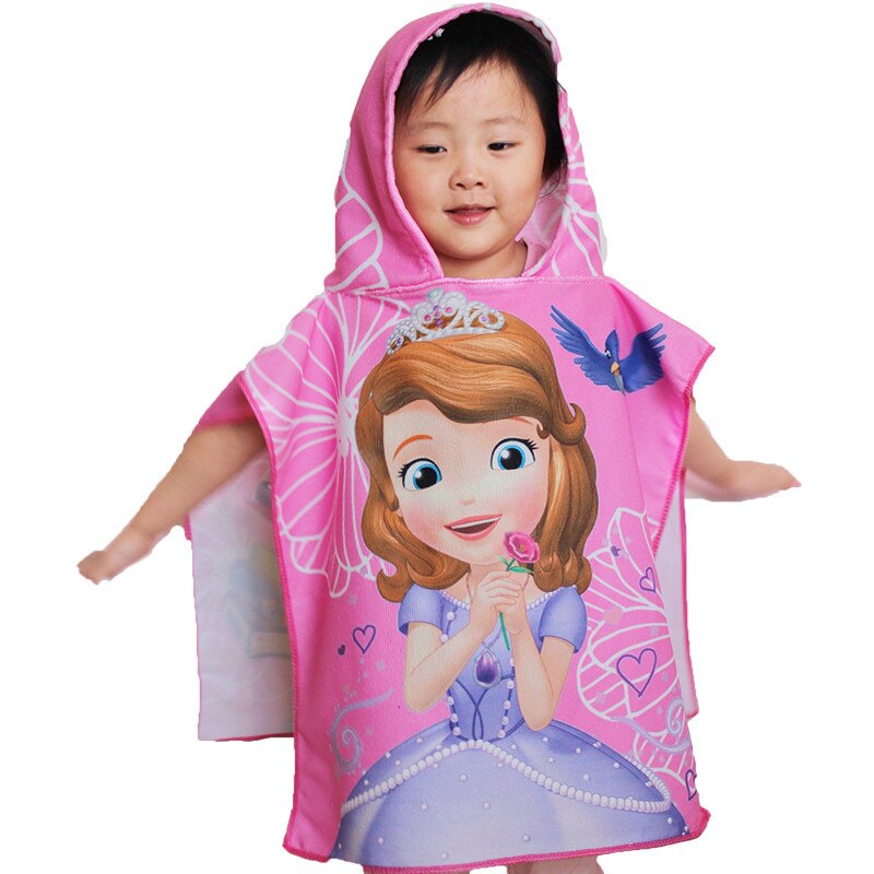 Kids Beach Towel with Hood