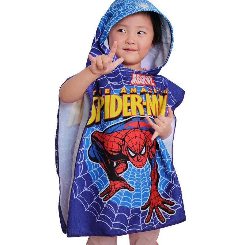Kids Beach Towel with Hood