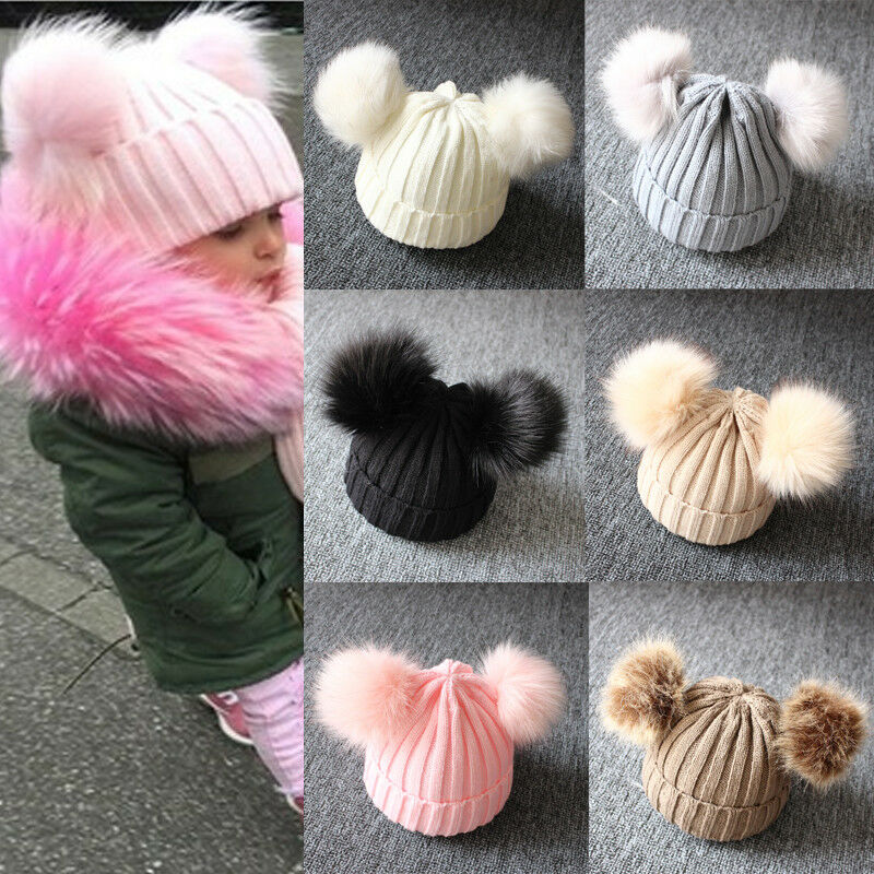 Kids Beanie Hat Knitting Wool Cap Kids Beanie Hat Knitting Wool Cap