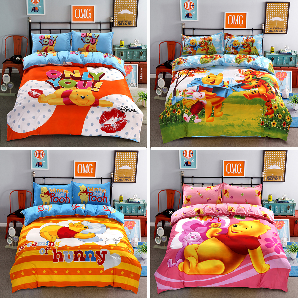 Kids Bedding Pooh Bear Design (1 set)