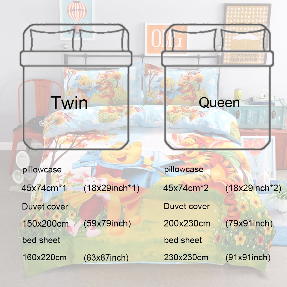 Kids Bedding Pooh Bear Design (1 set) Kids Bedding Pooh Bear Design (1 set)