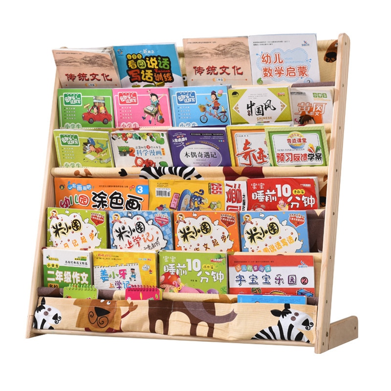 Kid's Bookcase Pocket Bookshelf Kid's Bookcase Pocket Bookshelf