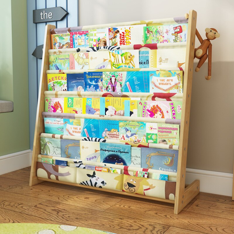 Kid's Bookcase Pocket Bookshelf Kid's Bookcase Pocket Bookshelf