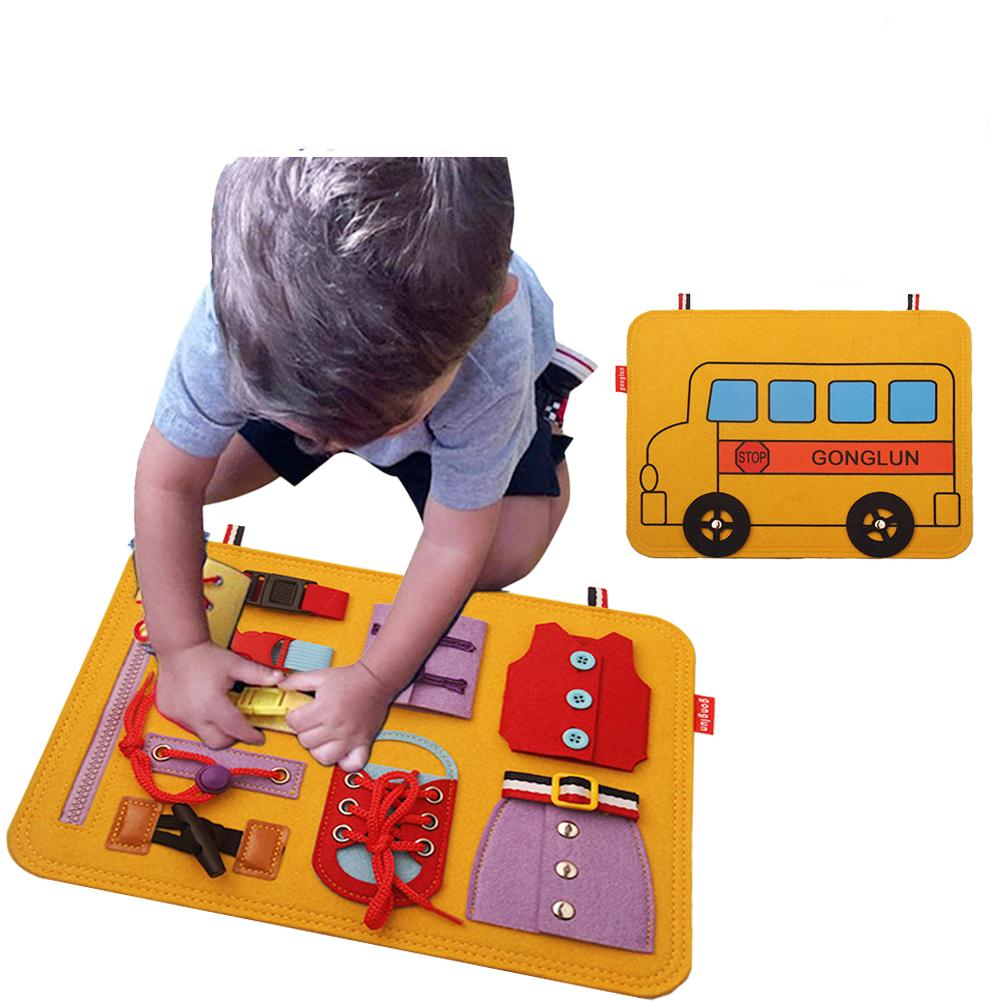 Kid's Busy Board Montessori Toy