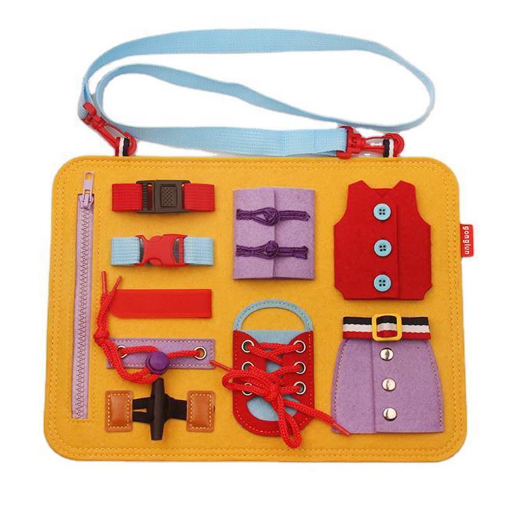 Kid's Busy Board Montessori Toy Kid's Busy Board Montessori Toy