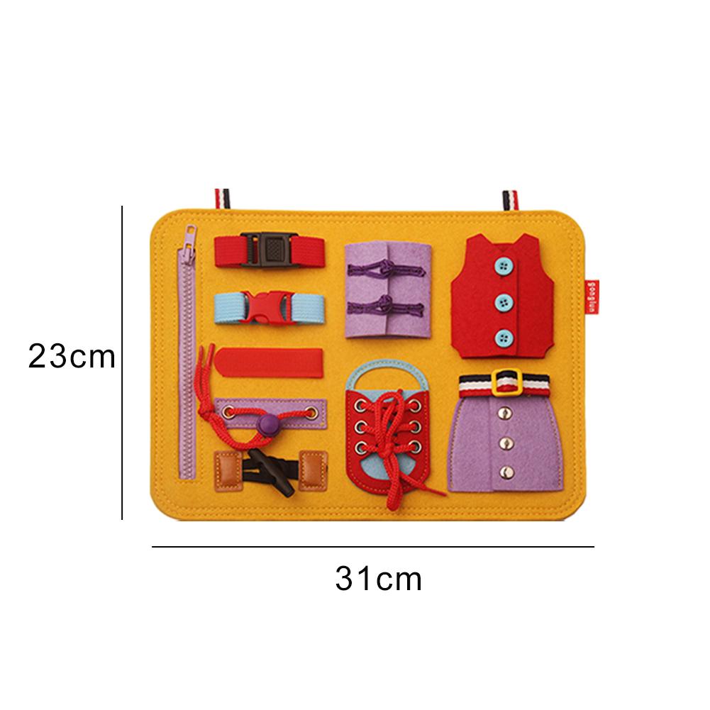 Kid's Busy Board Montessori Toy Kid's Busy Board Montessori Toy