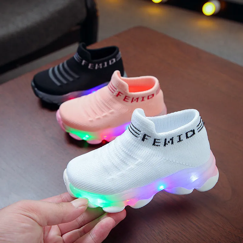 Kids Casual Sneaker Kids Shoes for Girl LED Light Shoes Sports Shoes Luminous Socks Shoes Cozy Young Children Boys Kids Casual Sneaker Kids Shoes for Girl LED Light Shoes Sports Shoes Luminous Socks Shoes Cozy Young Children Boys