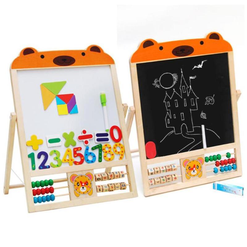 Kids Chalkboard Wooden Easel Stand Kids Chalkboard Wooden Easel Stand