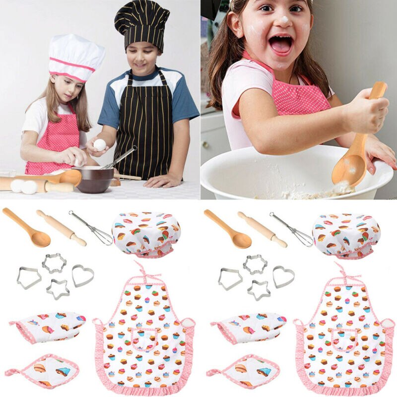 Kids Chef Set Role Play Kit (11pcs) Kids Chef Set Role Play Kit (11pcs)