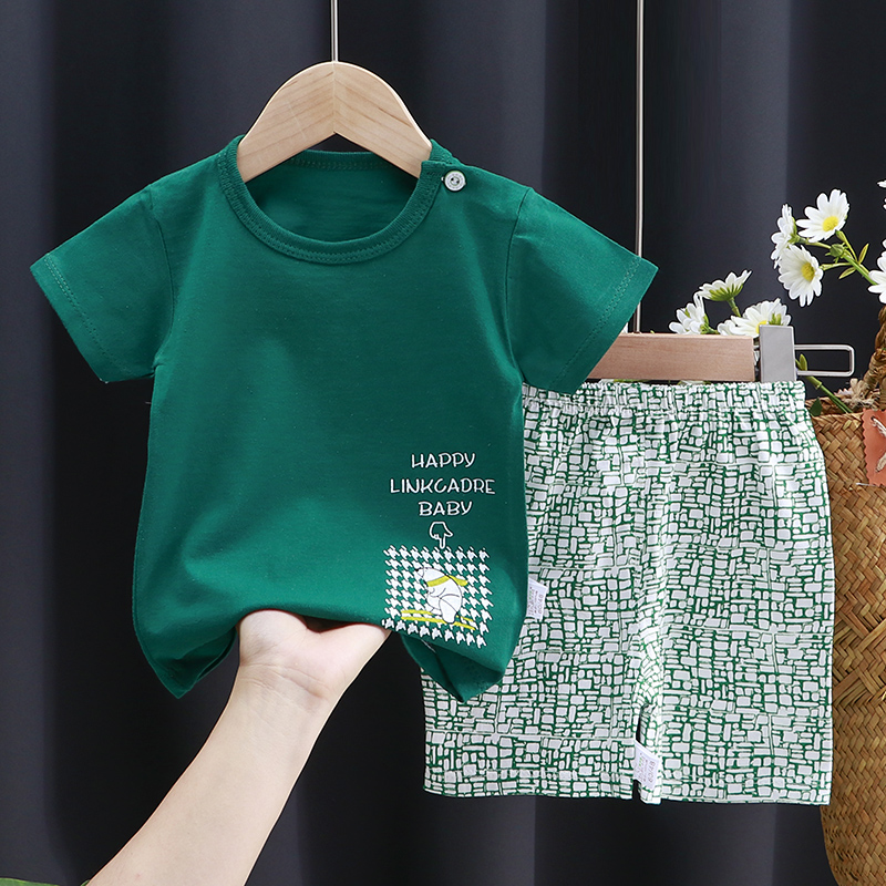 Kids Clothes Set Baby Boy/Girl T-Shirt + Shorts Summer Clothing Cotton Cartoon Casual Boys Tracksuit Children Baby Kids Clothes Set Baby Boy/Girl T-Shirt + Shorts Summer Clothing Cotton Cartoon Casual Boys Tracksuit Children Baby