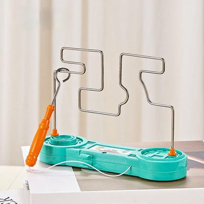 Kids Collison Electric Shock Toy Education Electric Touch Maze Game Party Funny Game Science Experiment Toys for