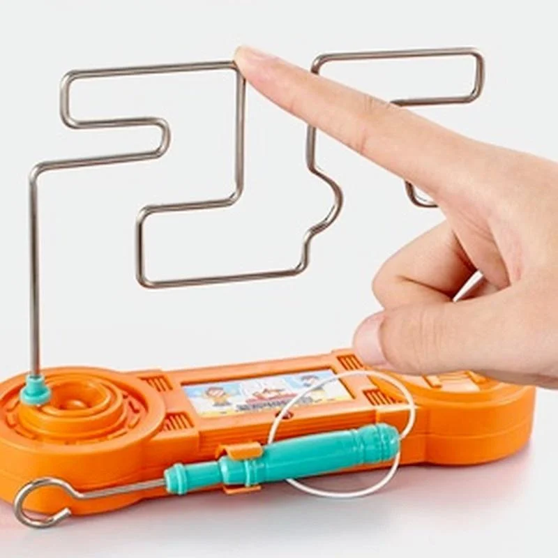 Kids Collison Electric Shock Toy Education Electric Touch Wire Maze Game Party Funny Game Science Experiment Toys for Kids Collison Electric Shock Toy Education Electric Touch Wire Maze Game Party Funny Game Science Experiment Toys for