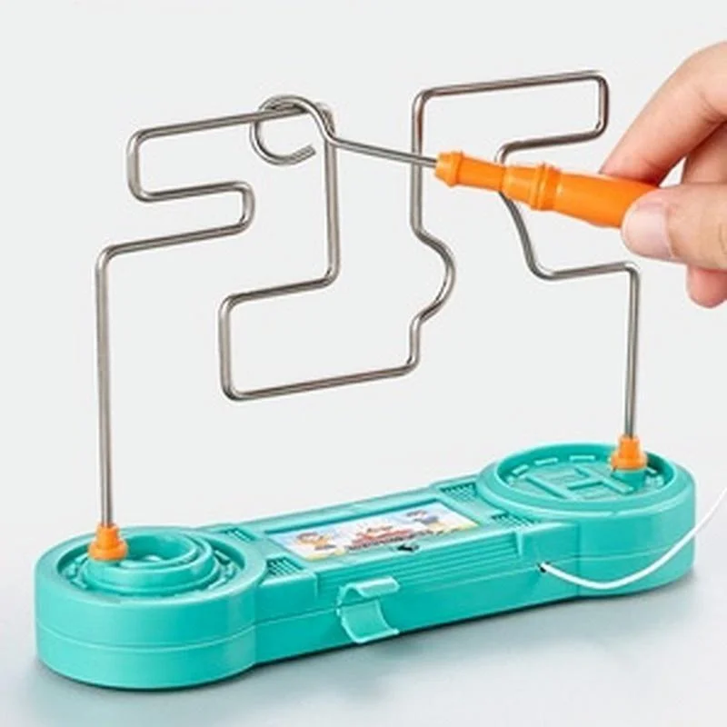 Kids Collison Electric Shock Toy Education Electric Touch Wire Maze Game Party Funny Game Science Experiment Toys for Kids Collison Electric Shock Toy Education Electric Touch Wire Maze Game Party Funny Game Science Experiment Toys for