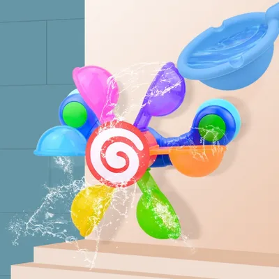 Kid's Colorful Waterwheel Bath Toy Kid's Colorful Waterwheel Bath Toy
