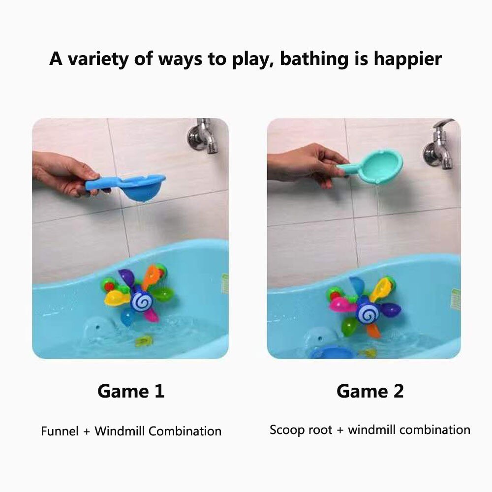 Kid's Colorful Waterwheel Bath Toy Kid's Colorful Waterwheel Bath Toy